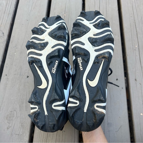 Nike Alpha Menace 3 Shark Black Football Mid Top Cleats | Men’s Size 10 - Picture 2 of 10